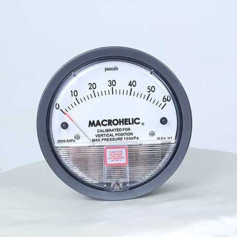 4 Inch 100mm Air Differential Pressure Gauge Magnehelic Gauges along with 6mm Clear PVC Tube